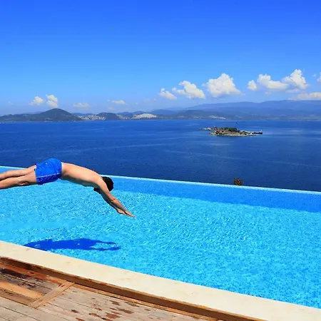 别墅 Bodrum Adabuku Luks 2 1 Ozel Plaj Ve Havuzlu Milas