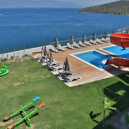 别墅 Bodrum Adabuku Luks 2 1 Ozel Plaj Ve Havuzlu *